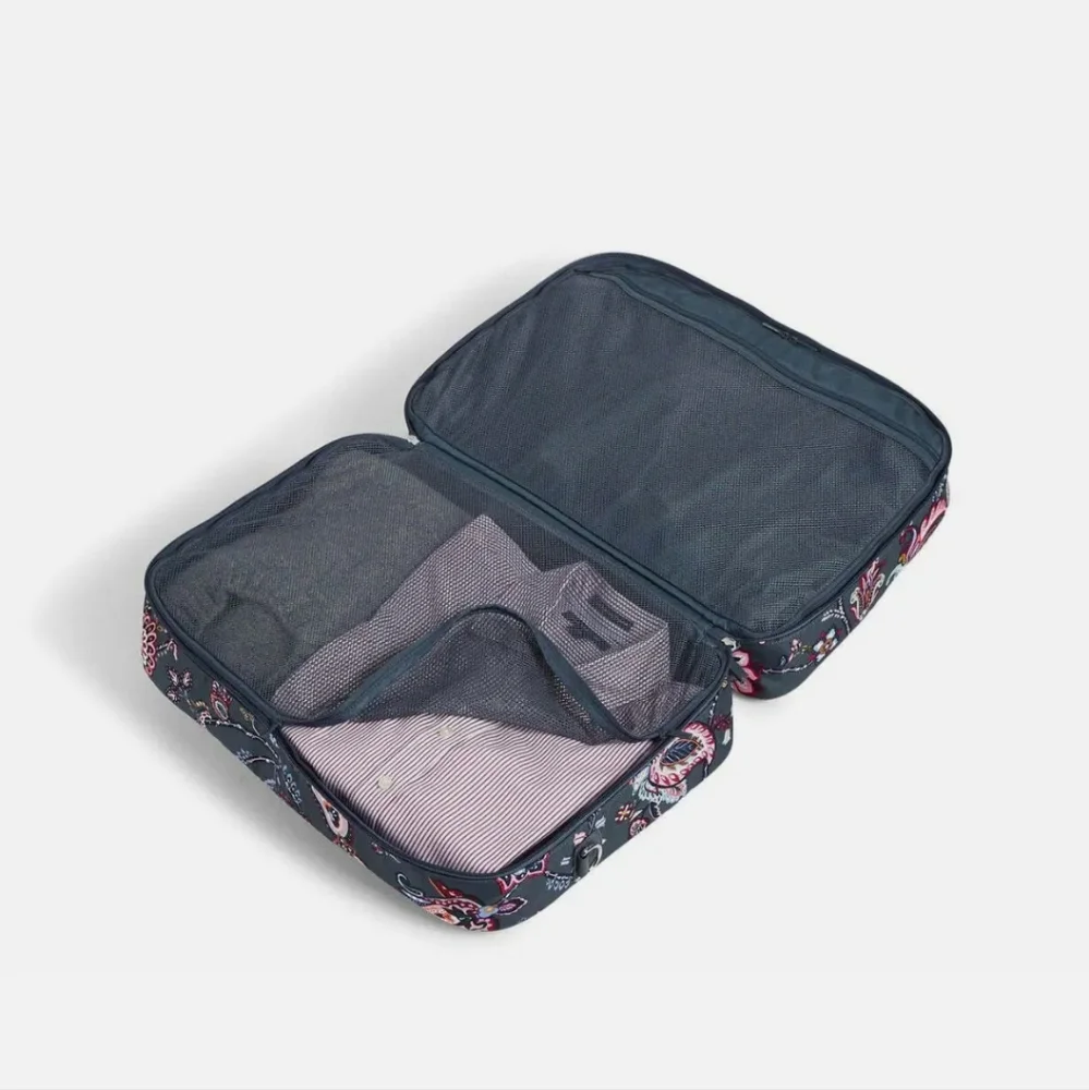 Vera Bradley Felicity Paisley Lay Flat Weekender Travel Bag - Picture 5 of 5